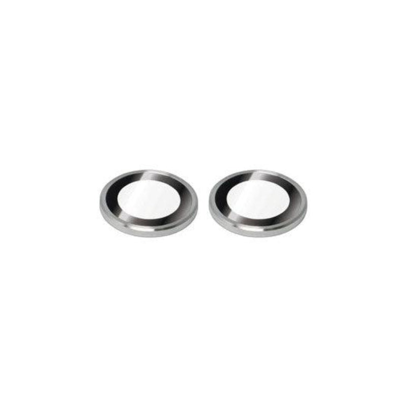 Torrii Individual Aluminium Ring Camera Lens Protector - Apple iPhone 15 / Apple iPhone 15 Plus / Silver