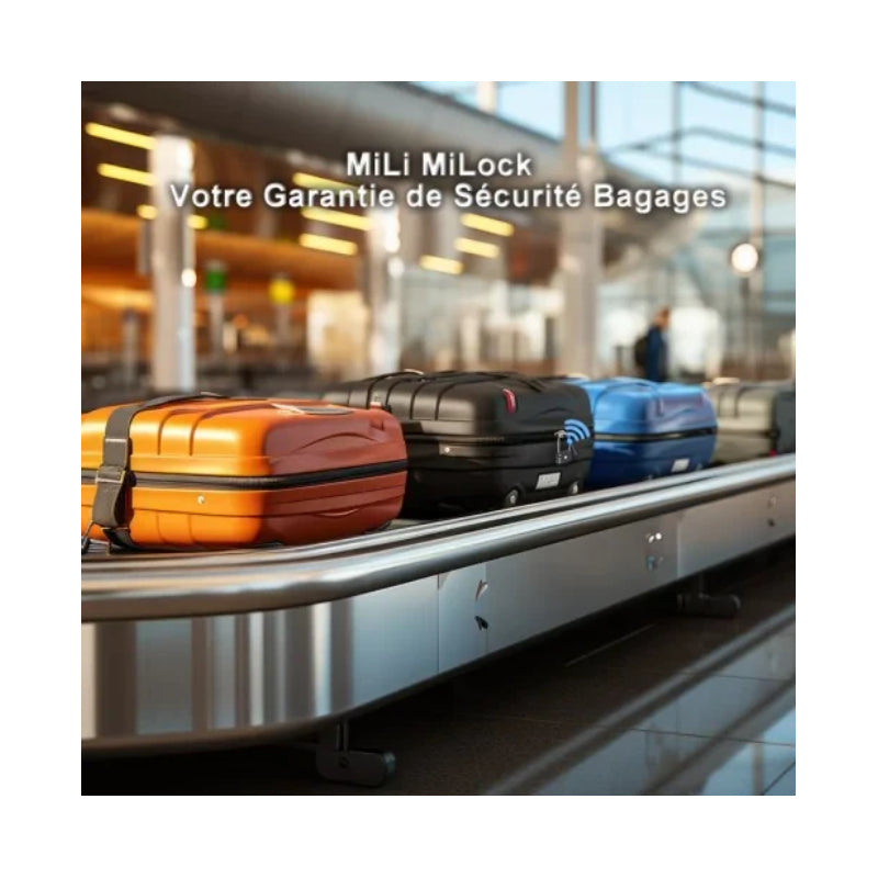 MiLi MiLock Luggage Anti Loss Lock - Black