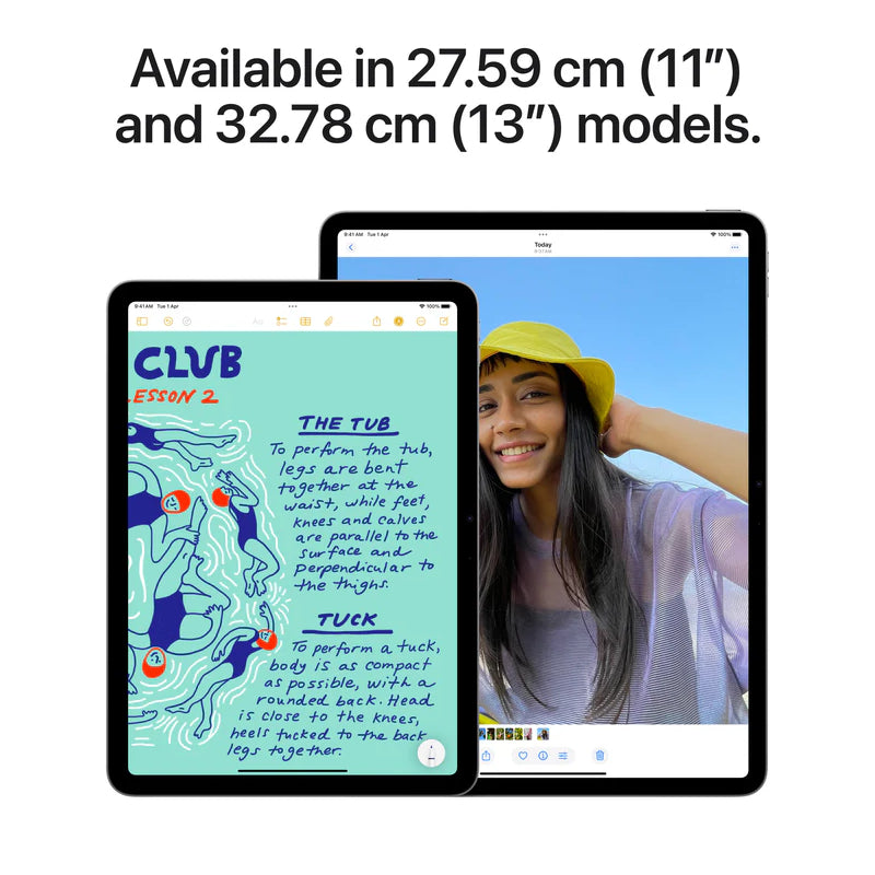 ابل ايباد اير M3 (2025) / 13'' / 1 تيرابايت / واي فاي / رمادي هواتف  الفضاء تابلت > تابلت