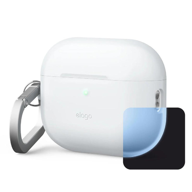 Elago Silicone Hang Case For Apple AirPods Pro 3 - Nightglow Blue Accessories > Headphones > Covers & Cases