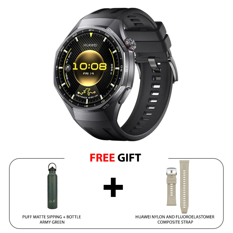 Huawei GT6 Pro Smart Watch - 1.47" AMOLED / 46mm / Bluetooth - Black