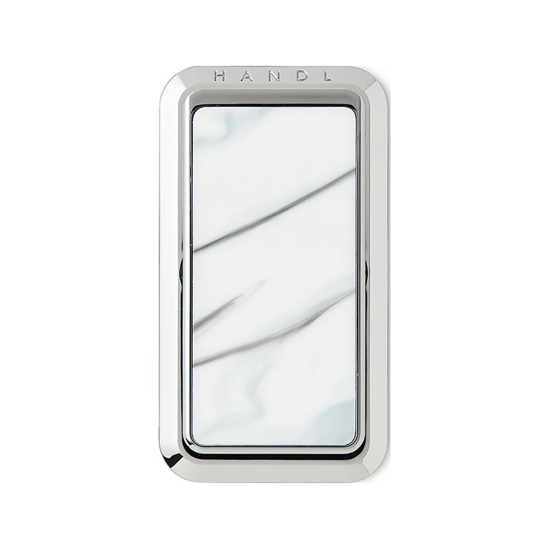 HANDLstick Stone Collection - White/ Silver Marble