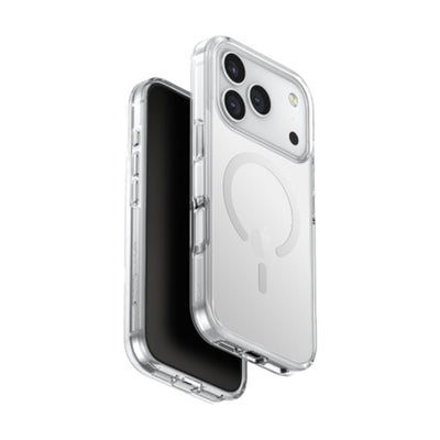 UNIQ Hybrid Clario Magclick Charging (ECO) Case For Apple iPhone 17 Pro Max - Lucent Clear