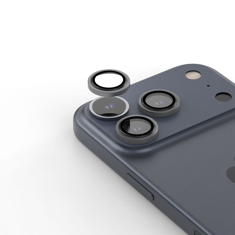 Araraee Camera Lense Ring Protection For Apple iPhone 17 Pro & 17 Pro Max - Clear