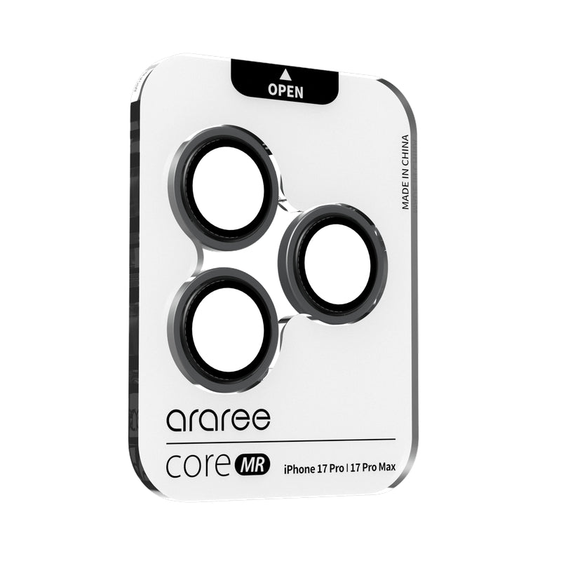 Araraee Camera Lense Ring Protection For Apple iPhone 17 Pro & 17 Pro Max - Clear