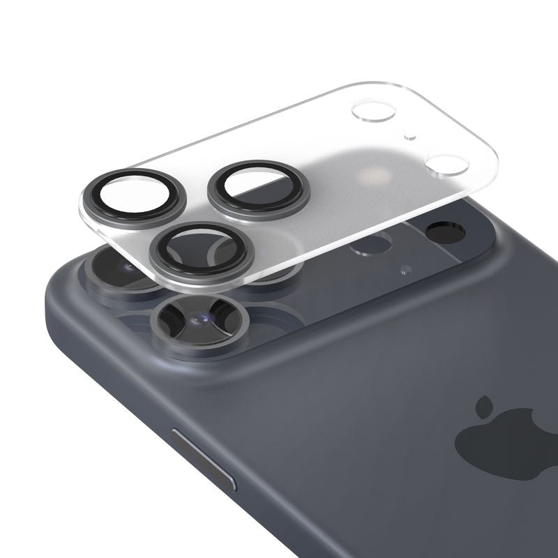 اراري Full كاميرا عدسة  صلب For ابل ايفون  برو ماكس  شفاف