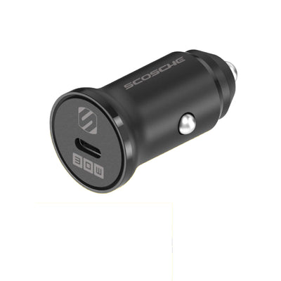 Scosche SCPDC30LC PowerVolt USB-C Car Charger - 30W  / Black