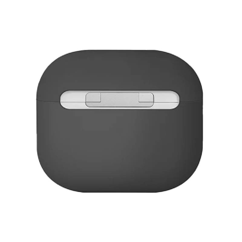 حافظة  ايربودز  Uniq Lino هايبرد ليكويد  ايربودز الجيل الرابع حافظة رمادي