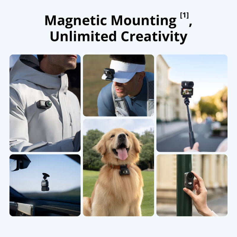 قياسي DJI Osmo نانو قياسي - 128 جيجابايت  مستشعر CMOS مقاس 1/1.3 بوصة