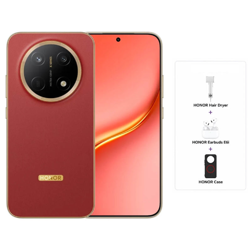 HONOR X9e Pro - 8GB / 256GB / 6.8" AMOLED / 5G / Reddish Brown - Mobile