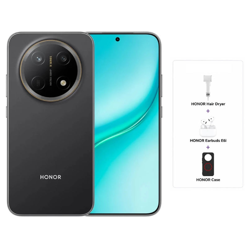 HONOR X9e Pro - 8GB / 256GB / 6.8" AMOLED / 5G / Midnight Black - Mobile