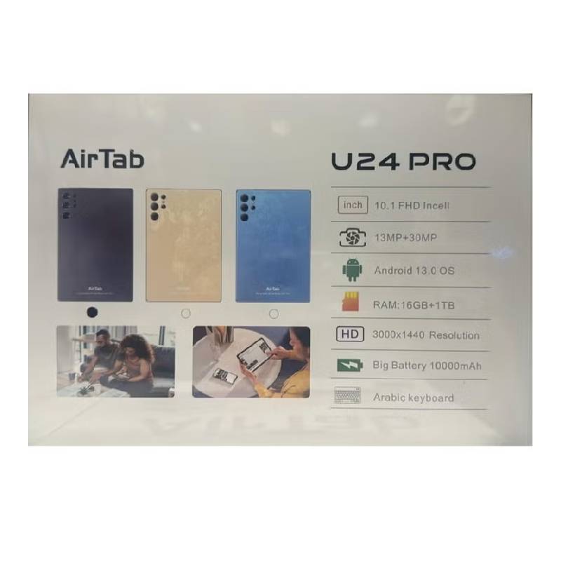 AirTab U24 Pro With Keyboard / 10.1’’FHD / 16GB / 1TB / 5G / Black Mobiles & Tablets > Tablets