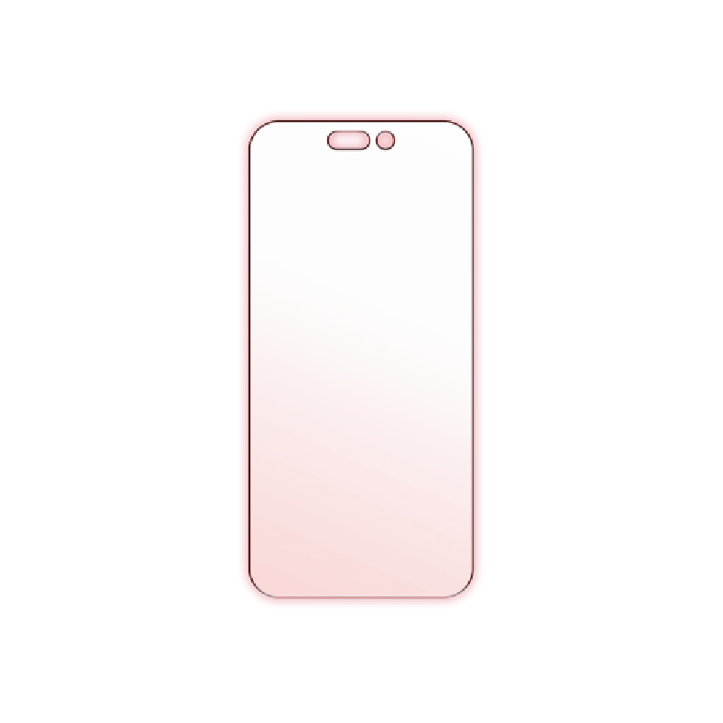 شاشة BodyGuardz أحمر زجاج محول ضوء  لهاتفايفون من ابل