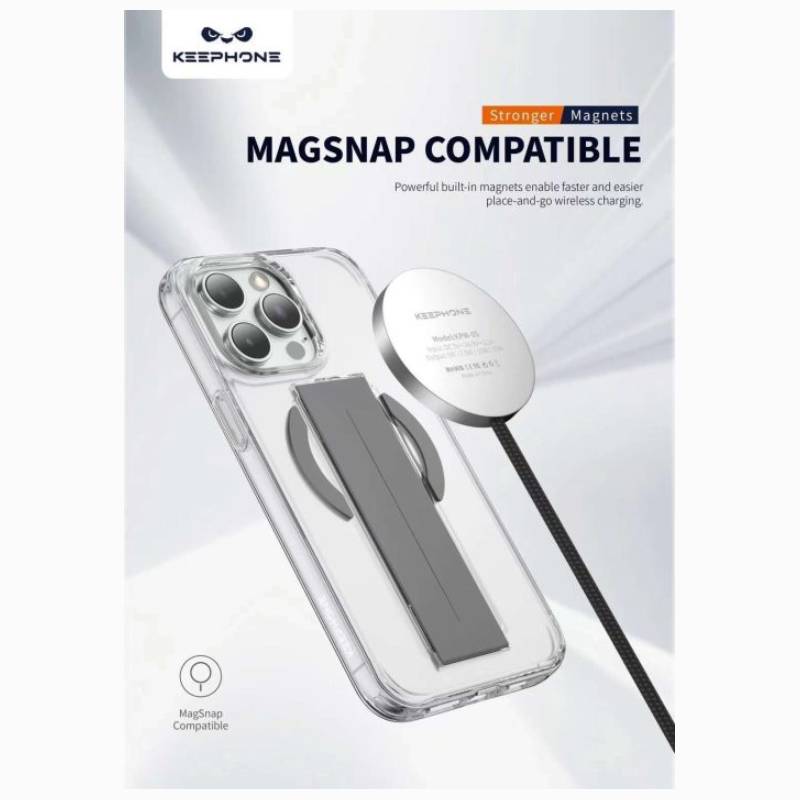 KEEPHONE Maggrip MagSafe Case - Apple iPhone 16 Pro Max / Grey Accessories > Mobiles & Tablets > Mobiles > Covers &