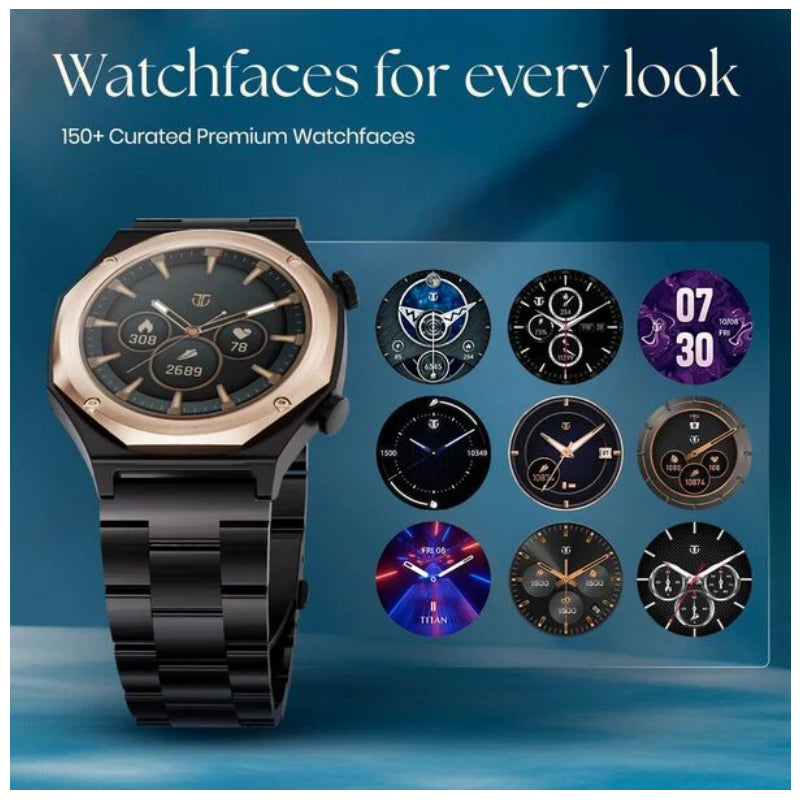 TITAN Maestro Smart Watch - 1.43’’AMOLED / Bluetooth / Silver Smart Watches