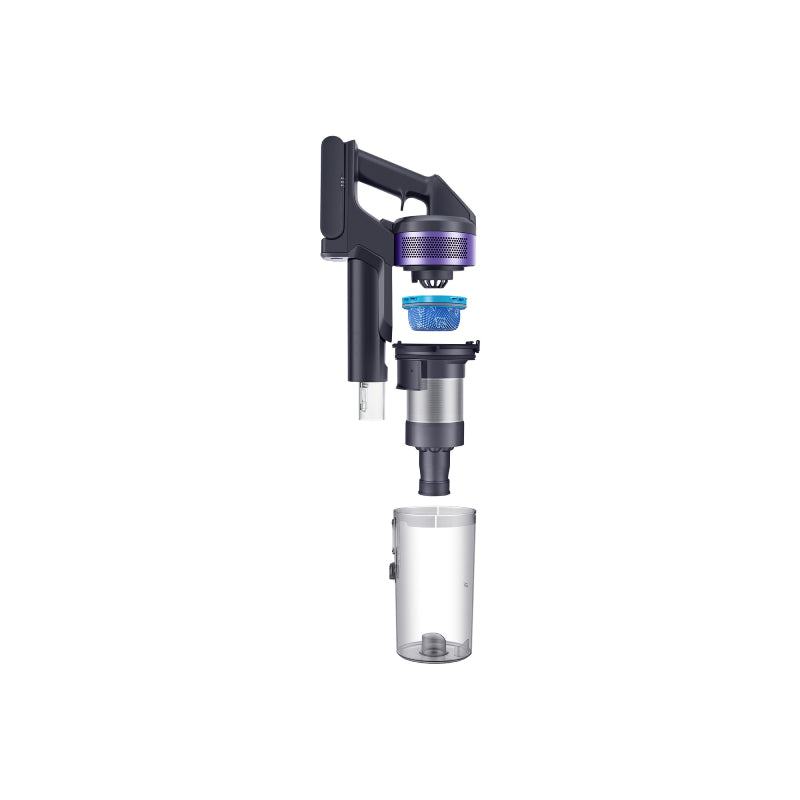 Samsung Jet 60 Turbo Stick Vacuum Cleaner - 410 Watts / 0.8 Liters / Violet