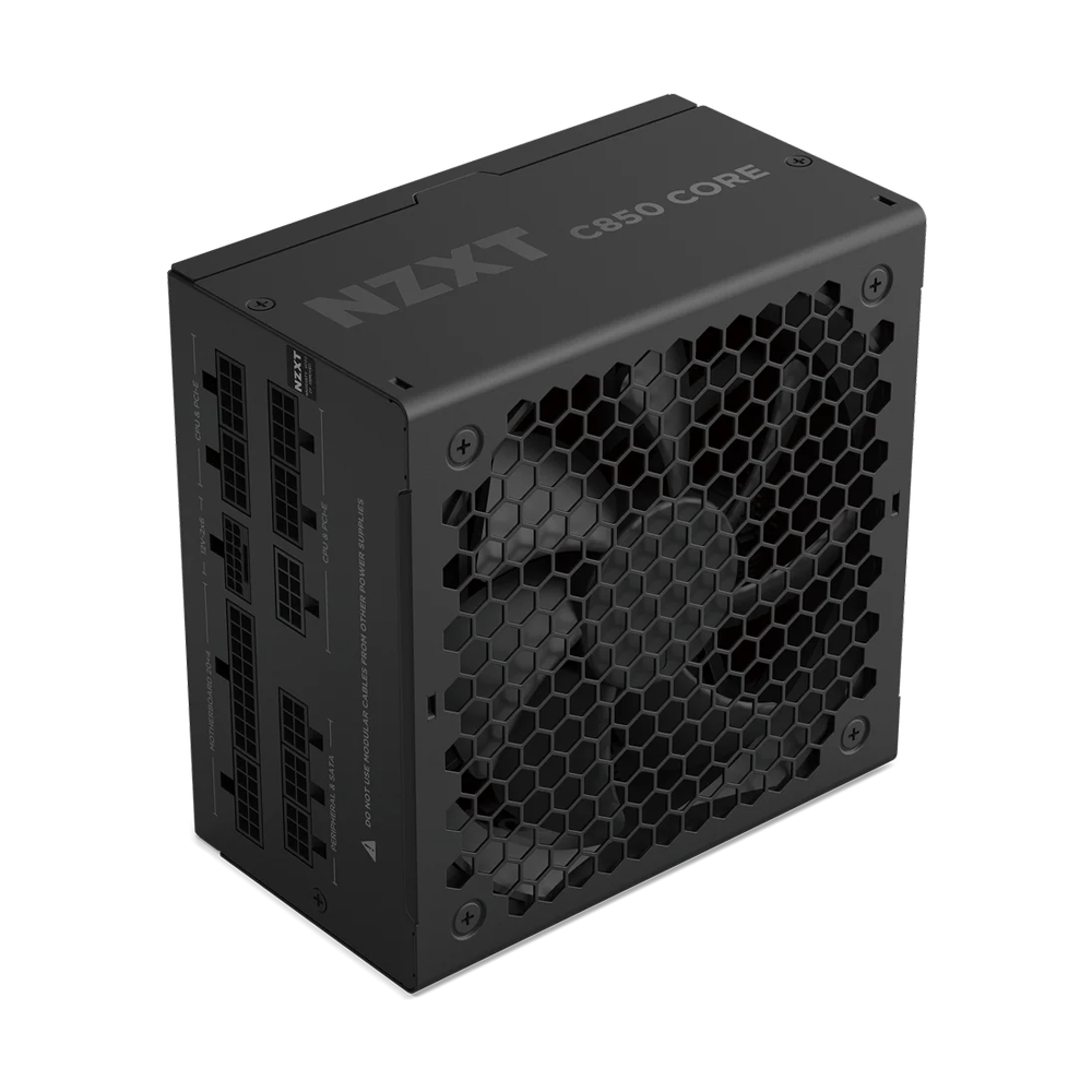 NZXT C850 Fully Modular Gold Core 80 PLUS ATX 3.1 Power Supply - 850W / Black