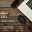 Porodo 2-in-1 Wireless Mouse