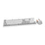 Porodo Gaming Wireless Keyboard Mouse Set - 2.4 GHz / 104 Keys / 1600 DPI / Arabic/English - White / A