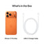 Bundle Offer - Apple iPhone 17 Pro Max - 256GB / Cosmic Orange / 5G / 6.9" / Middle East Version + Apple AirPods Pro 3 with MagSafe Charging Case - Bluetooth / USB-C / White