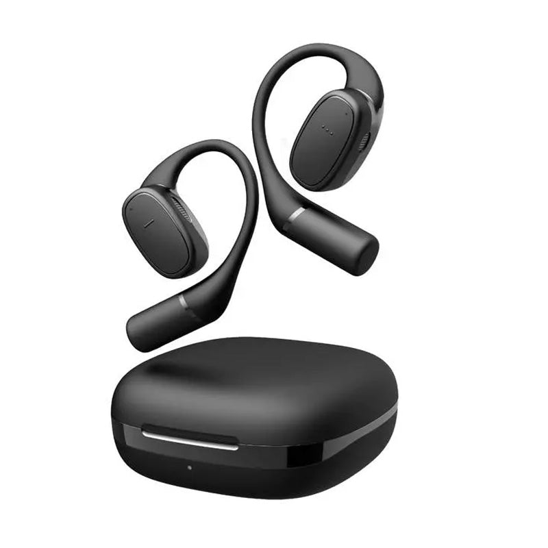 Powerology Open-Ear Wireless Stereo Earbuds - Black