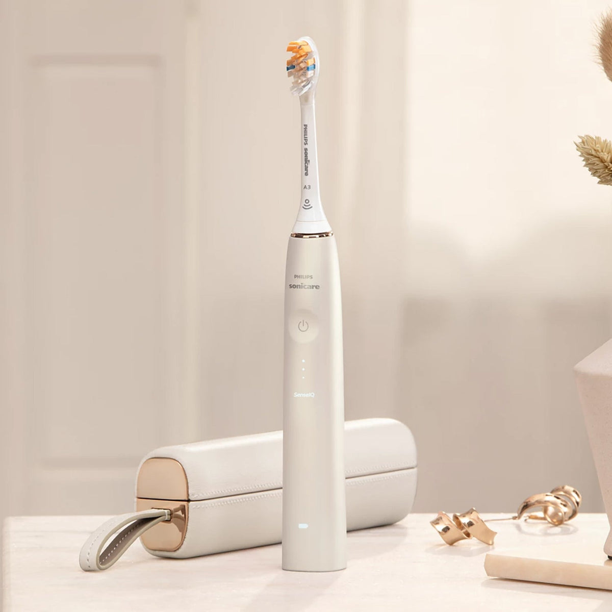 Philips Sonicare DiamondClean Prestige Rechargeable Toothbrush  - Champagne