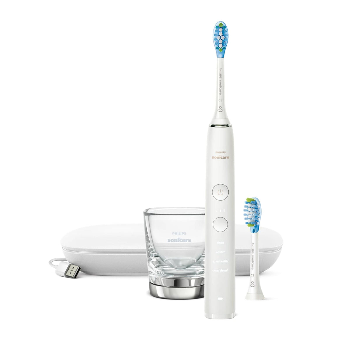 Philips Sonicare Diamond Clean 9000 Series Rechargeable Toothbrush - White