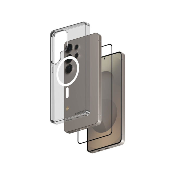 Smartix Premium Magsafe Clear Bundle for Samsung Galaxy S25 Ultra - Clear