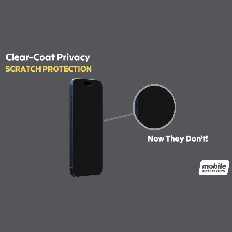 Mobile Outfitter Privacy Sheet - Front & Back / Scratch Protection