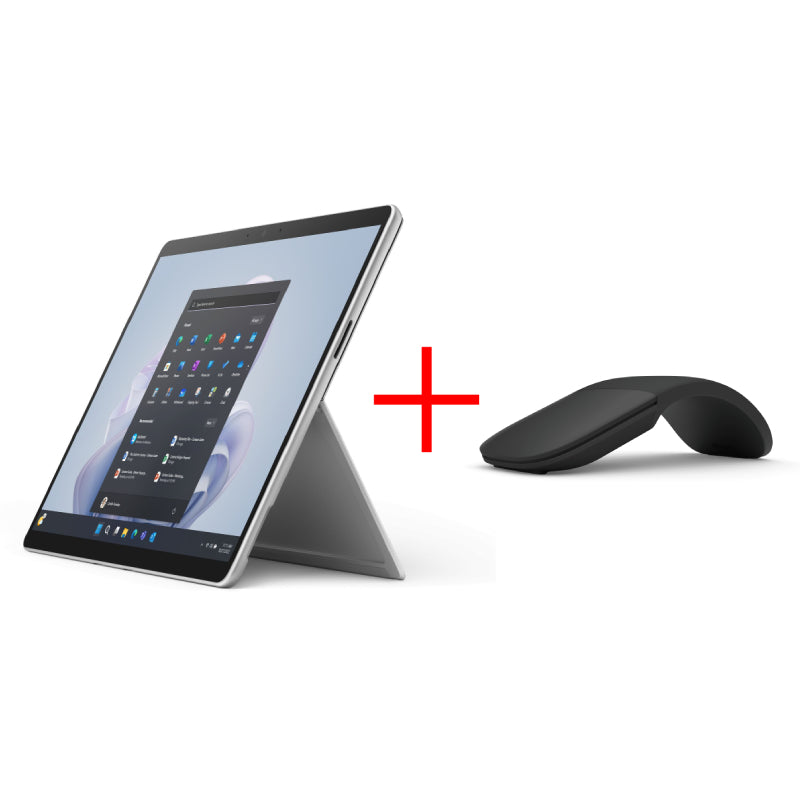 Microsoft Surface Pro 9 - 13.0" / i7 / 16GB / 1TB SSD / Win 11 Pro / Platinum / Business Edition + Microsoft Surface Arc Black Mouse - Bundle Offer