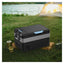 Powerology Smart Solar Recharge Fridge And Freezer Versatile Cooler For Outdoor Adventure - 55L / 20800mAh