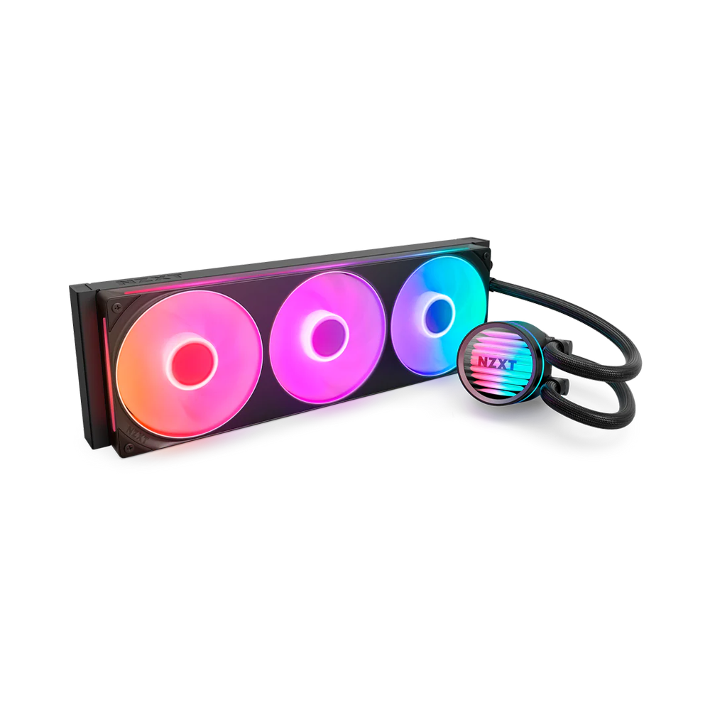 NZXT Kraken Core 360 RGB AIO Liquid Cooler - 360mm / Black