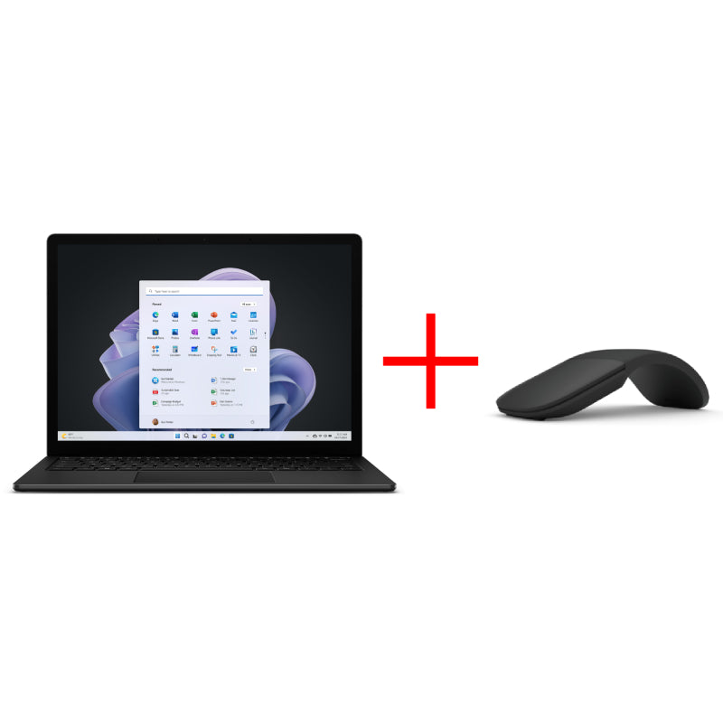 Microsoft Surface Laptop 5 - 15.0" MT / i7 / 32GB / 1TB SSD / Win 11 Pro / Black / Business Edition + Microsoft Surface Arc Black Mouse - Bundle Offer