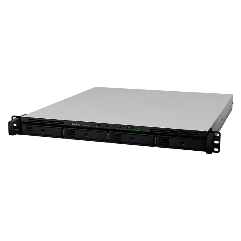 Synology RackStation RS1619xs+ - 64TB / 4x 16TB / SATA / 4-Bays / USB / LAN / Rack (1U)