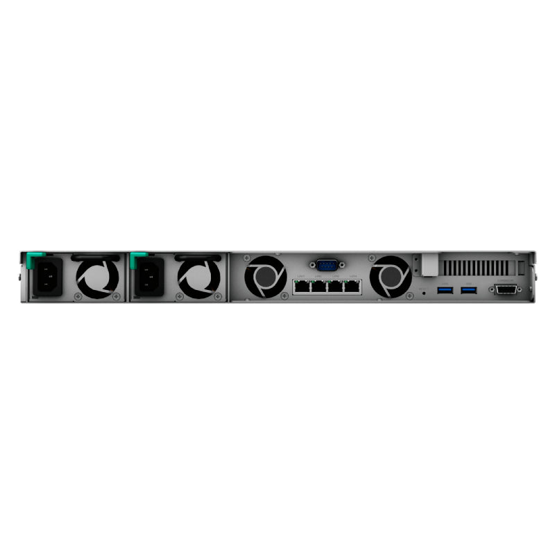 Synology RackStation RS1619xs+ - 54TB / 3x 18TB / SATA / 4-Bays / USB / LAN / Rack (1U)