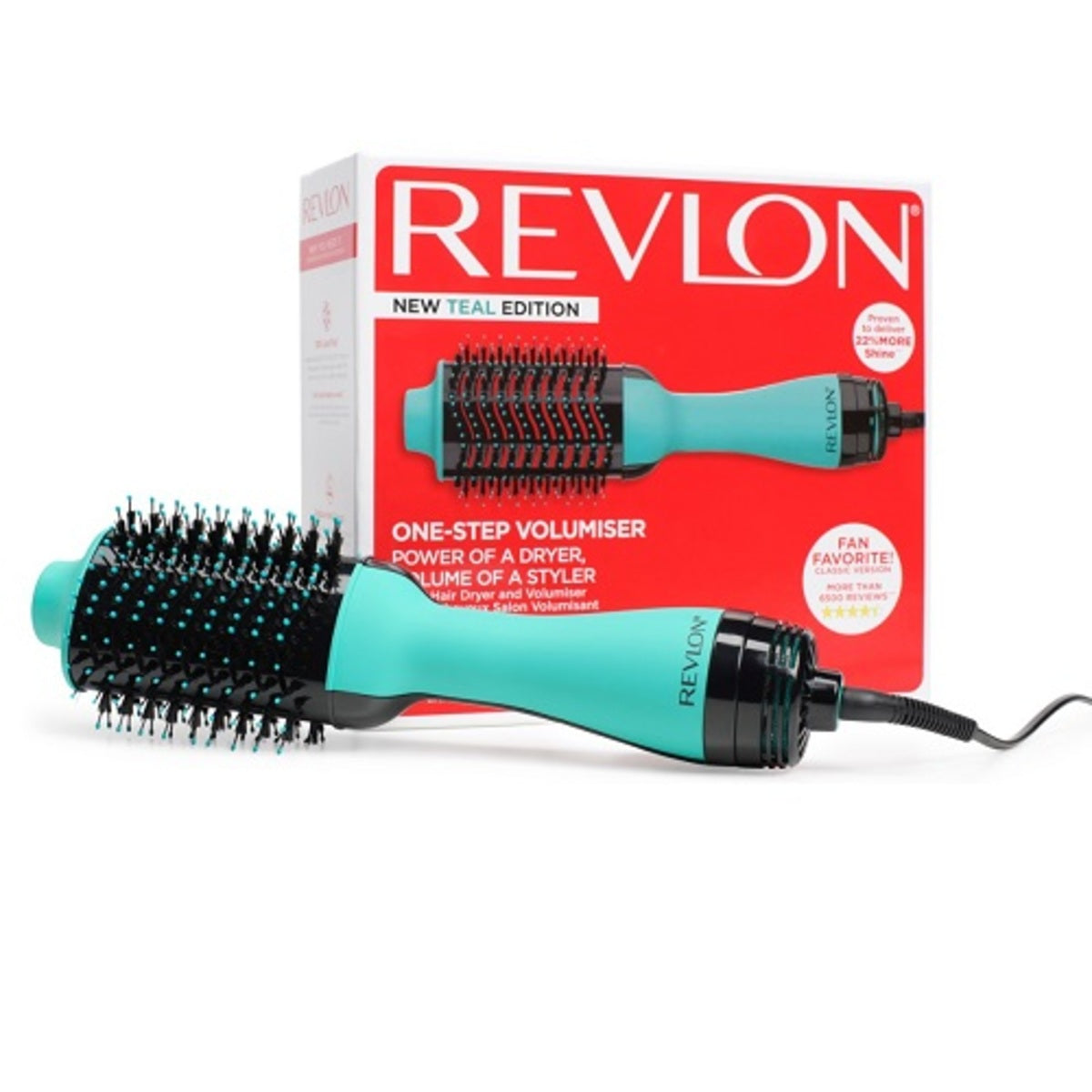 Revlon Hair Dryer and Volumiser 1100 Watt - Teal - RVDR5222TARB