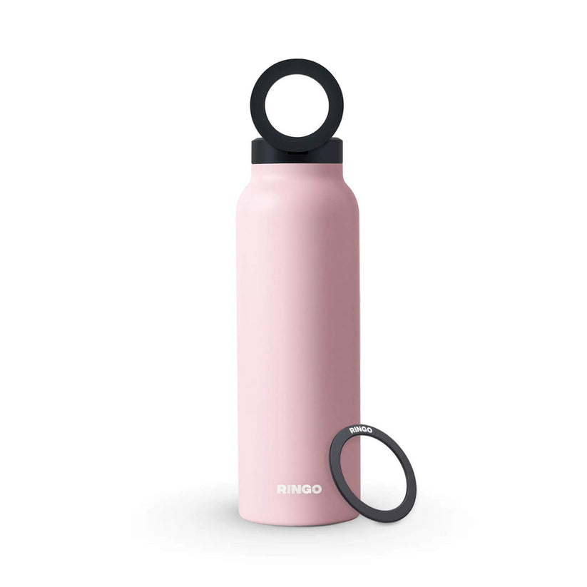 Ringo Insulated Water Bottle With Phone Holder - 950ml / Pink