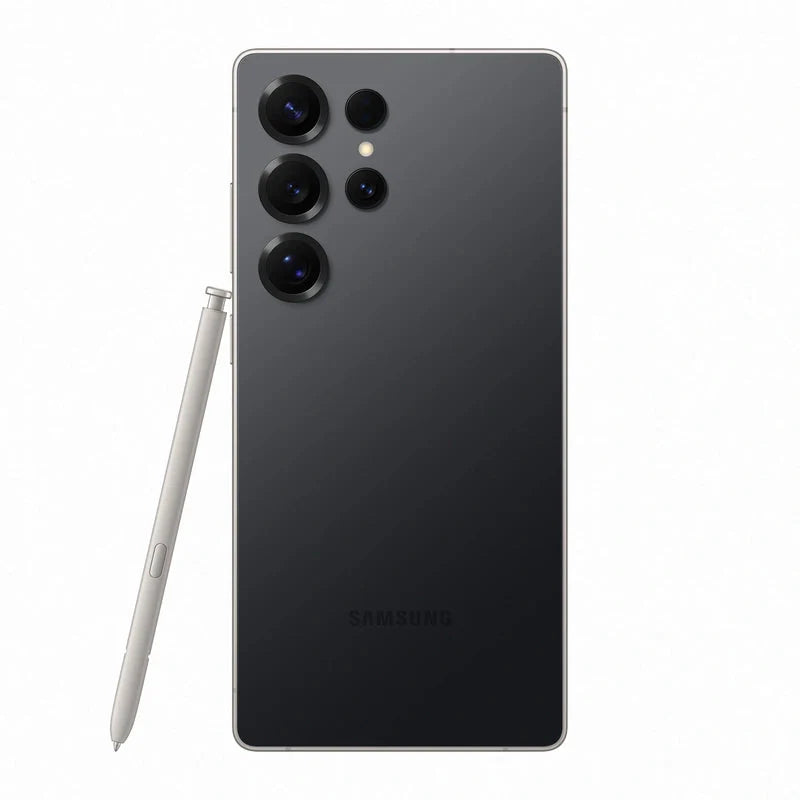 Bundle Offer - Samsung Galaxy S25 Ultra - 512GB / 6.9" Quad HD+ / Wi-Fi / 5G / Titanium Black - Mobile + Samsung Power Adapter - USB-C / 1.8 M / 45W / Black