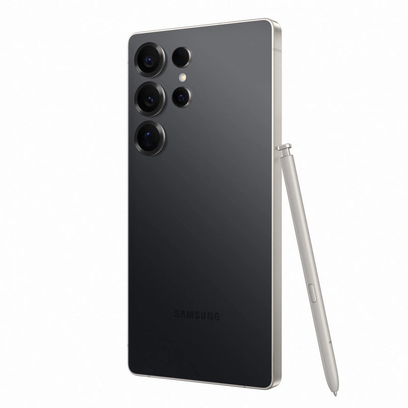 سامسونج جالكسي S25 ألترا - 256 جيجابايت / 6.9 بوصة رباعي الدقة + / واي-فاي  5جي / 5جي  أسود  هاتف  تابلت