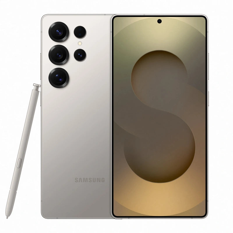 سامسونج جالكسي S25 ألترا - 256 جيجابايت / 6.9 بوصة رباعي الدقة + / واي-فاي / 5جي / تيتانيوم رمادي - هاتف  هواتف تابلت