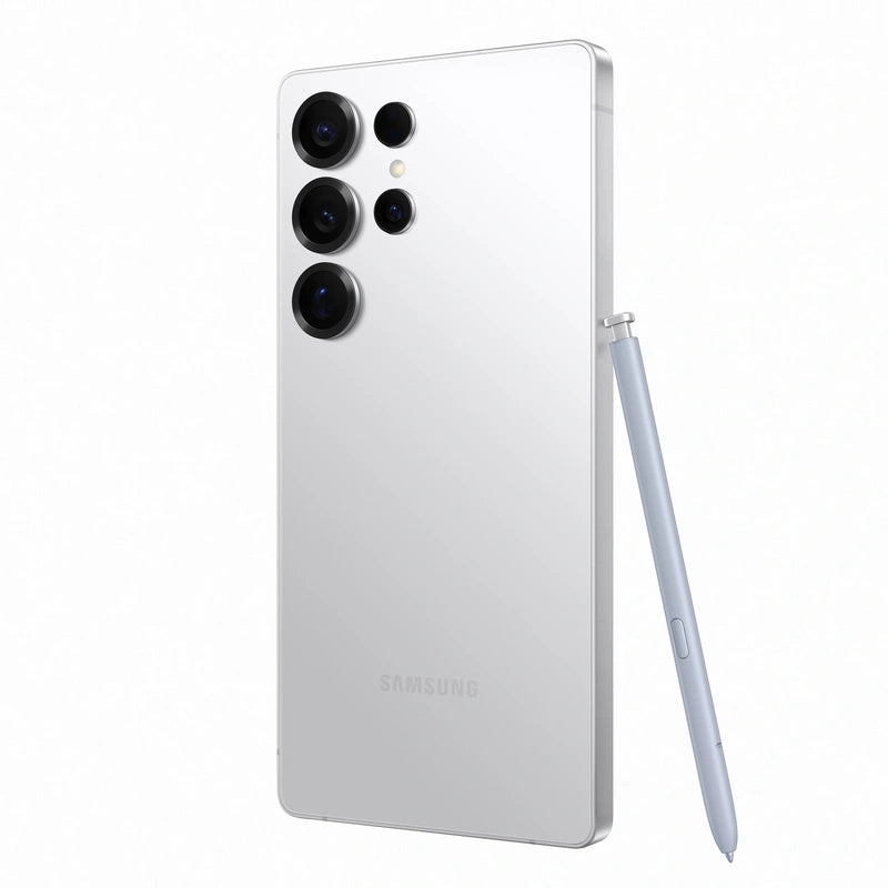 Samsung Galaxy S25 Ultra - 1TB / 6.9’’ Quad HD + / Wi-Fi / 5G / Titanium White Silver - Mobile Mobiles & Tablets >