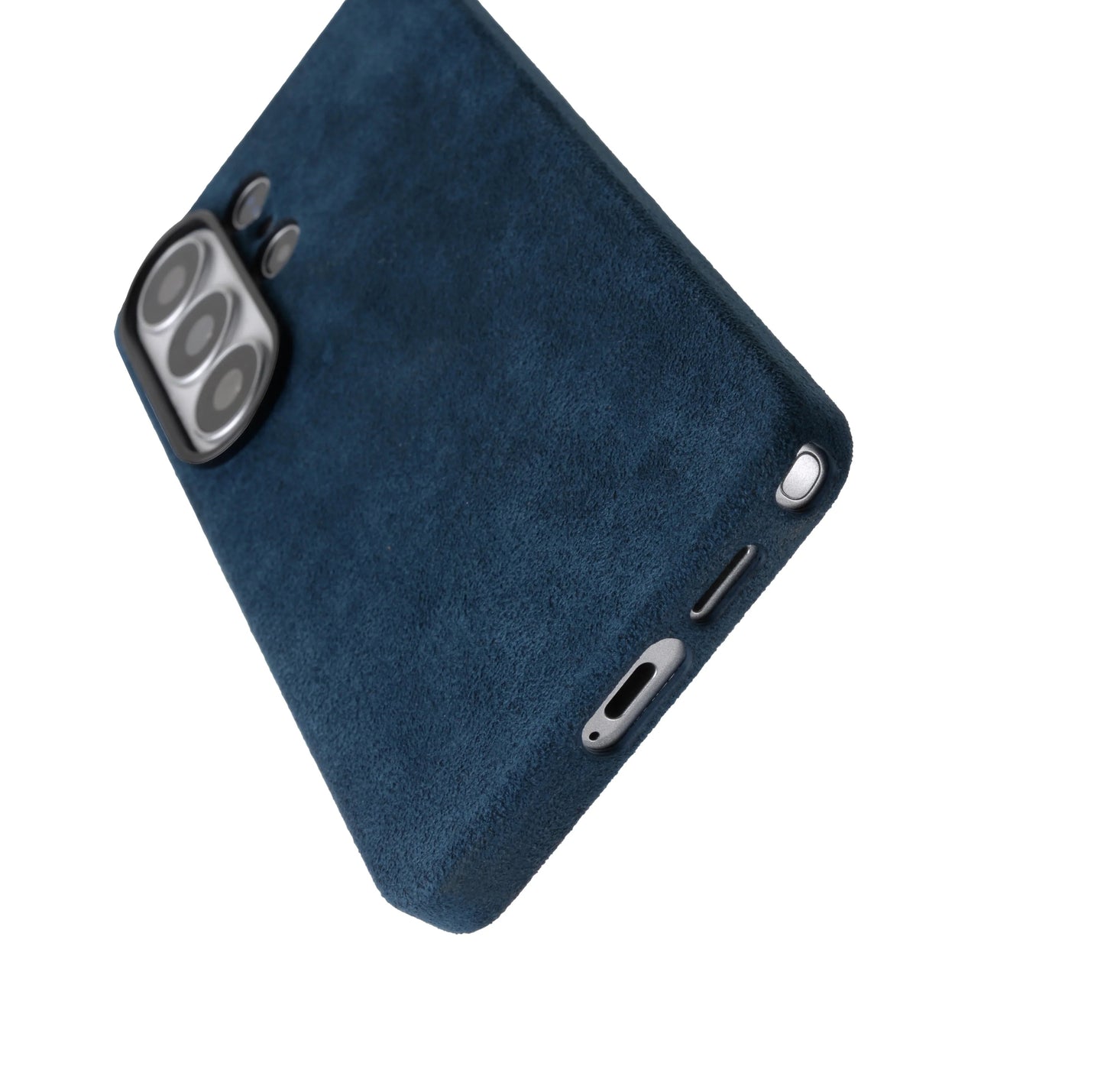 Melkco Alcantara Magsafe Case For Samsung Galaxy S26 Ultra - Dark Blue