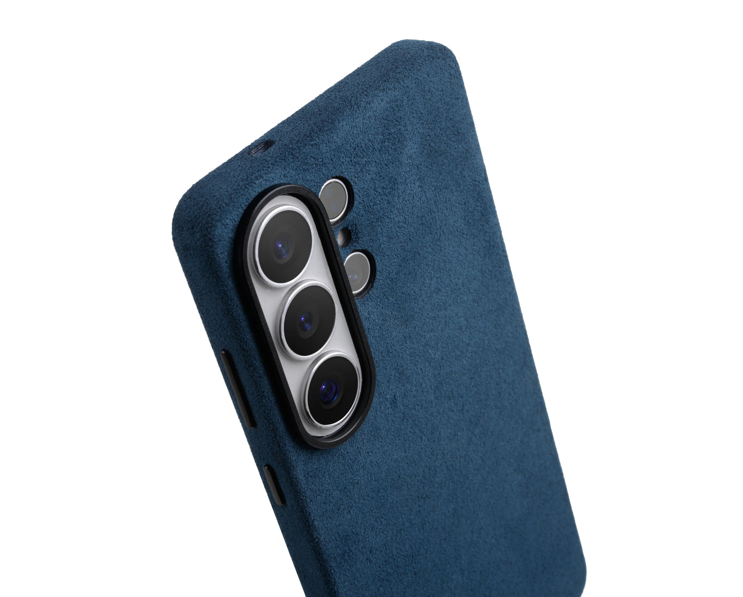 Melkco Alcantara Magsafe Case For Samsung Galaxy S26 Ultra - Dark Blue