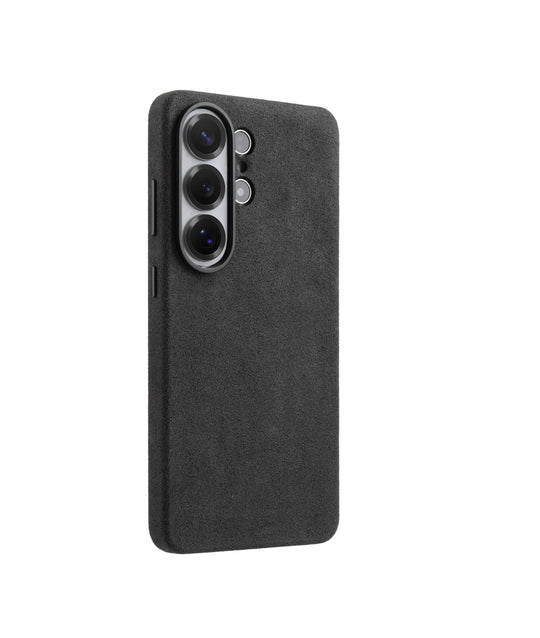 Melkco Alcantara Magsafe Case For Samsung Galaxy S26 Ultra - Gray