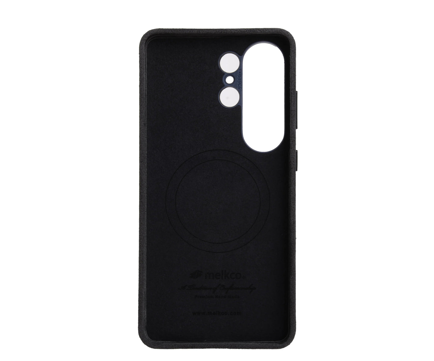 Melkco Alcantara Magsafe Case For Samsung Galaxy S26 Ultra - Gray