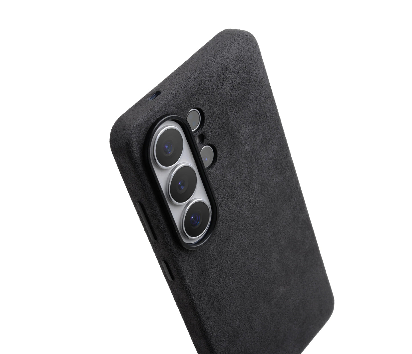 Melkco Alcantara Magsafe Case For Samsung Galaxy S26 Ultra - Gray