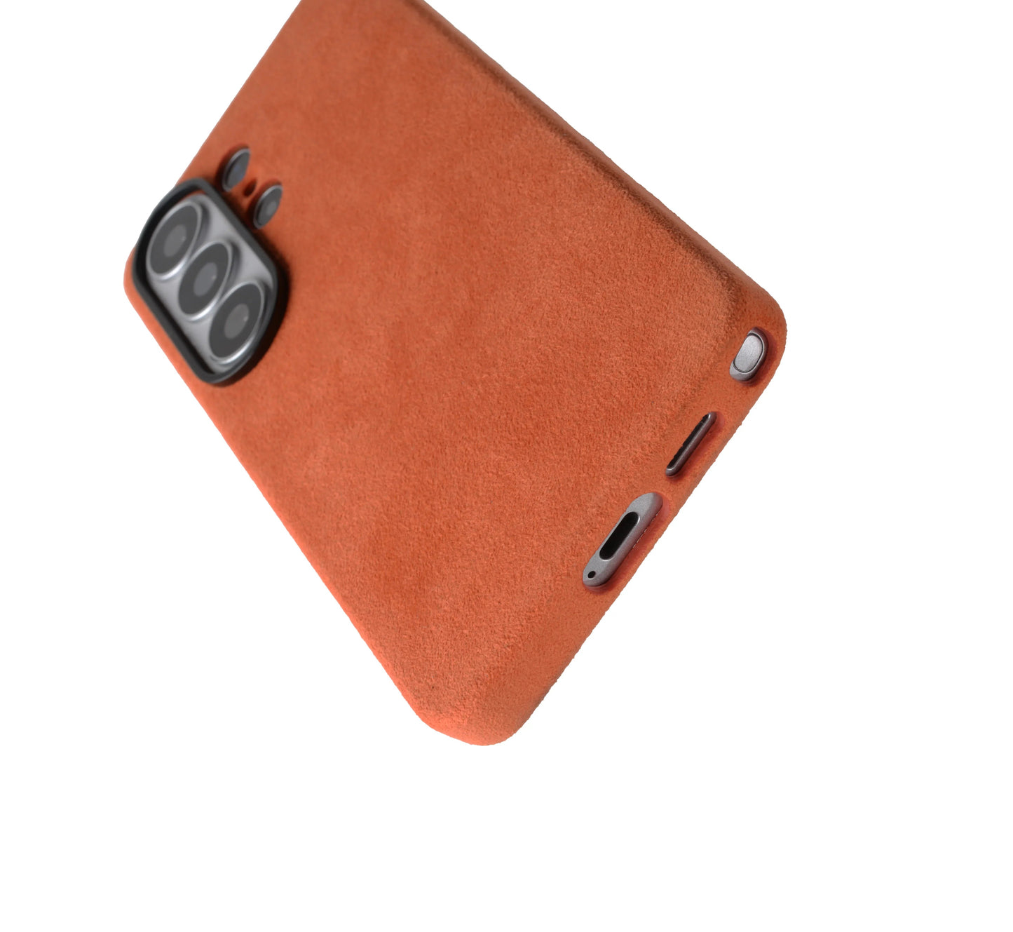 Melkco Alcantara Magsafe Case For Samsung Galaxy S26 Ultra - Orange