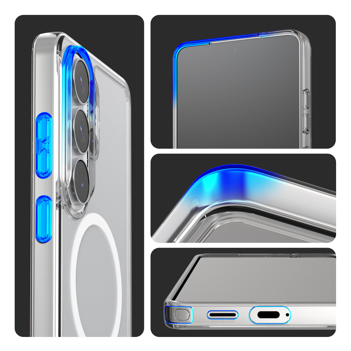 حافظة اراري  ماج سيف حافظة  سامسونج جالكسي  ألترا شفاف