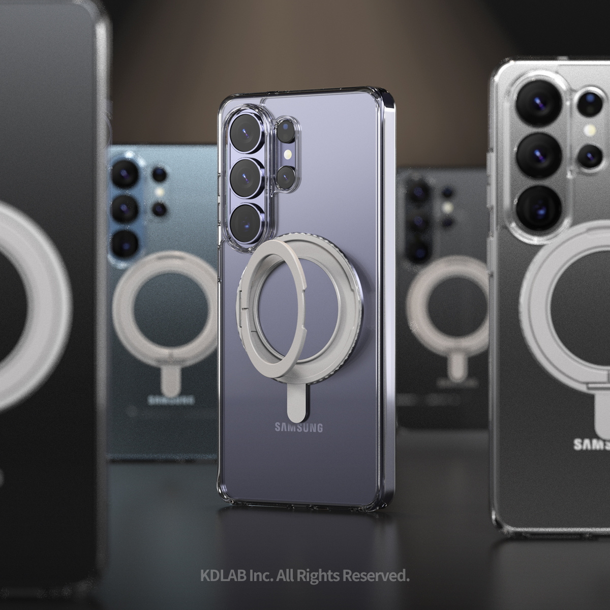 حافظة اراري  ماج سيف حافظة  سامسونج جالكسي  ألترا  شفاف