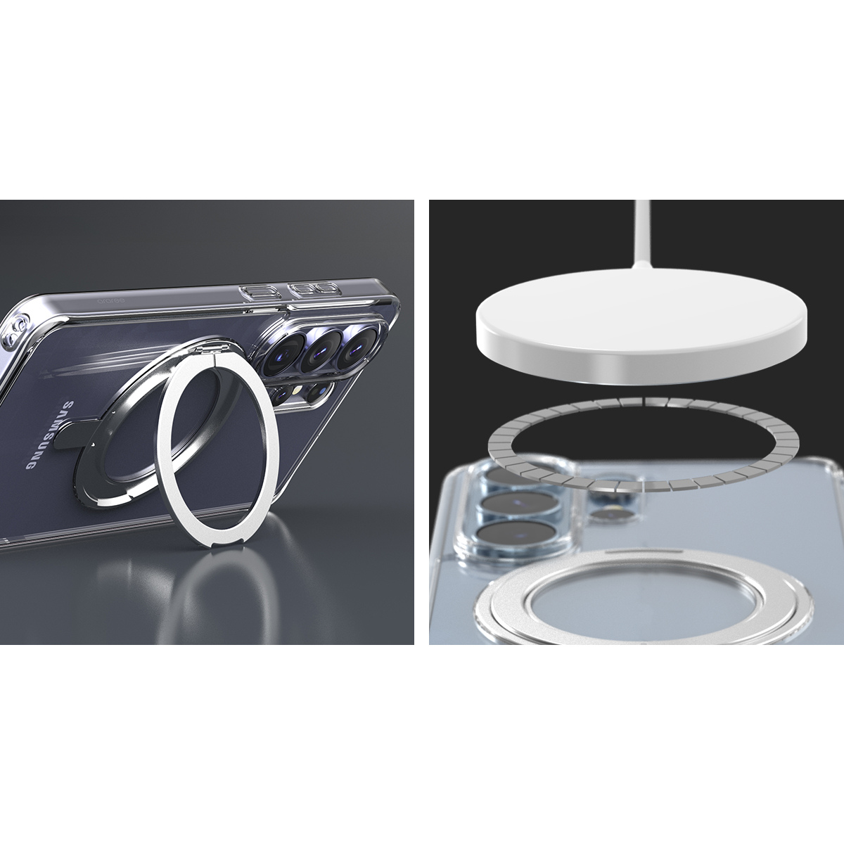 حافظة اراري  ماج سيف حافظة  سامسونج جالكسي  ألترا  شفاف